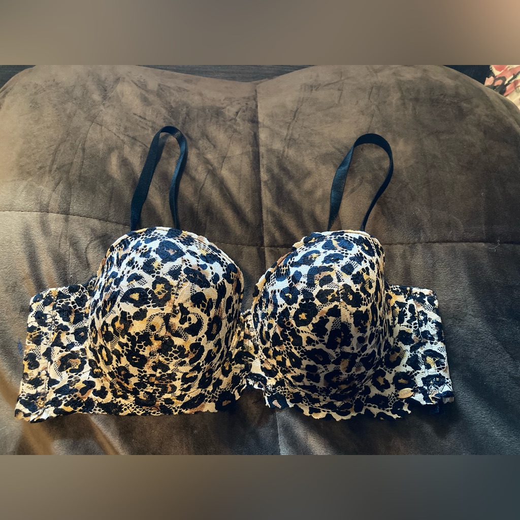 Betsey Johnson Brand, Size 38b, Animal Print, Cute Bra
